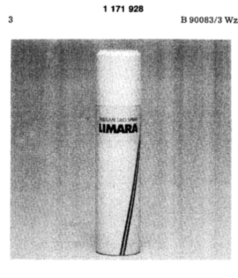 LIMARA  PERFUME DEO SPRAY Logo (DPMA, 08.06.1990)