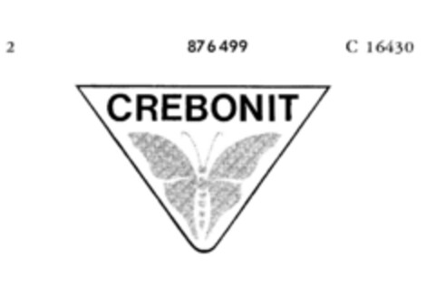 CREBONIT Logo (DPMA, 18.09.1965)