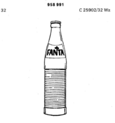 FANTA Logo (DPMA, 16.10.1976)