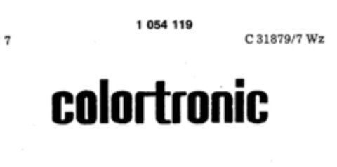 colortronic Logo (DPMA, 02/09/1983)