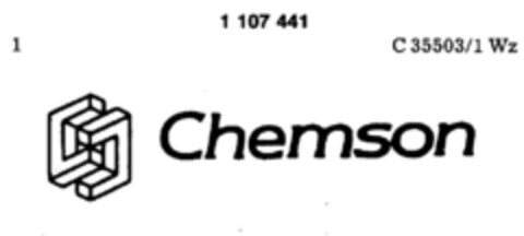 Chemson Logo (DPMA, 04.09.1986)