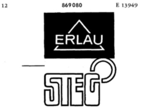 ERLAU STEG Logo (DPMA, 30.01.1969)