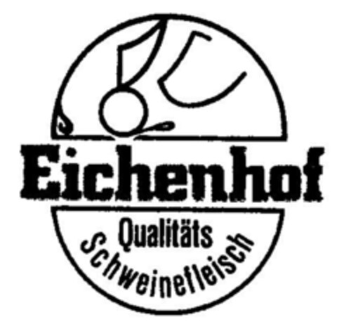 Eichenhof Qualitäts Schweinefleisch Logo (DPMA, 12.12.1974)