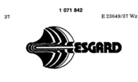 ESGARD Logo (DPMA, 01.06.1983)