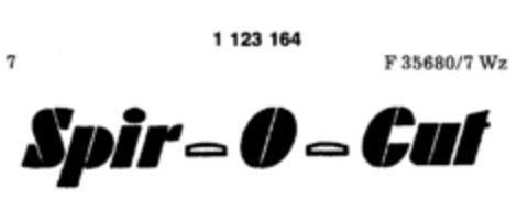 Spir-O-Cut Logo (DPMA, 22.09.1987)