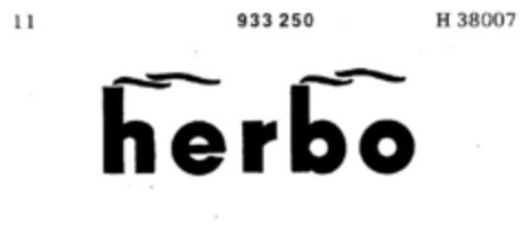 herbo Logo (DPMA, 02/13/1973)