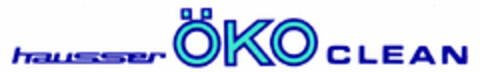 hausser ÖKO CLEAN Logo (DPMA, 26.08.1987)