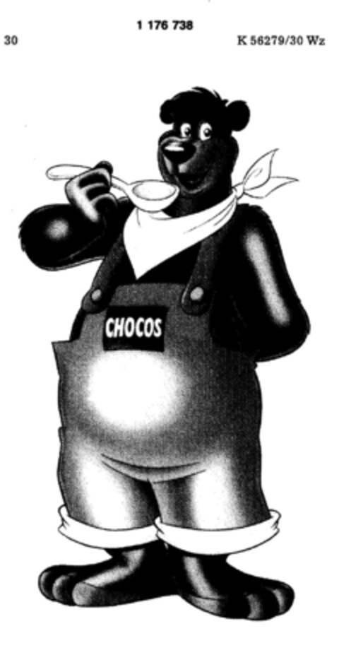 CHOCOS Logo (DPMA, 30.05.1990)