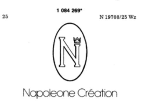 Napoleone Création Logo (DPMA, 15.05.1985)