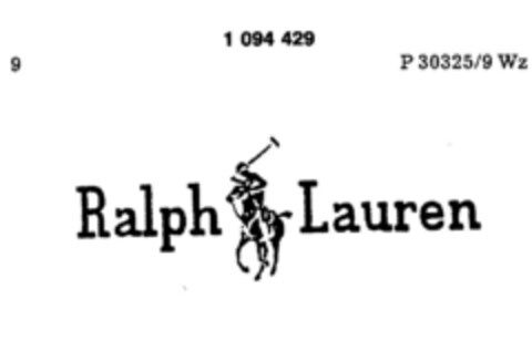 Ralph Lauren Logo (DPMA, 26.05.1983)