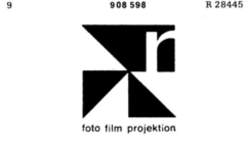 foto film projektion Logo (DPMA, 01/07/1972)