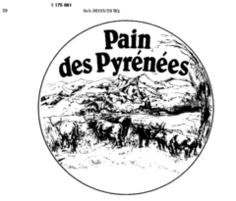 Pain des Pyrénées Logo (DPMA, 06/19/1990)