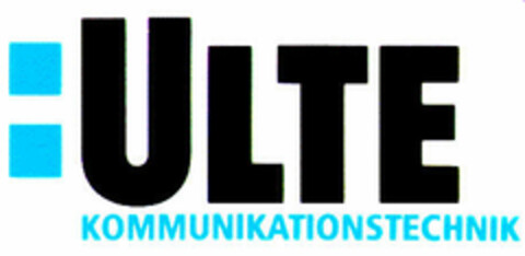 ULTE KOMMUNIKATIONSTECHNIK Logo (DPMA, 09/13/1991)