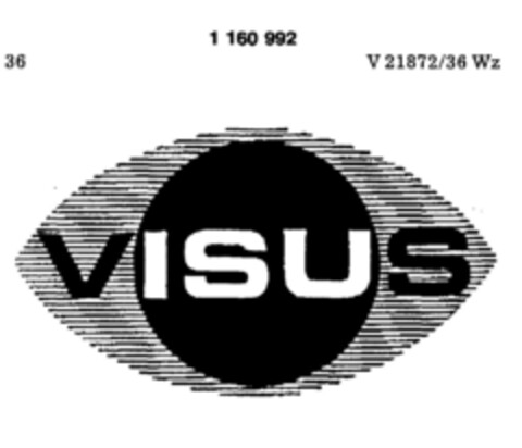 VISUS Logo (DPMA, 20.12.1989)
