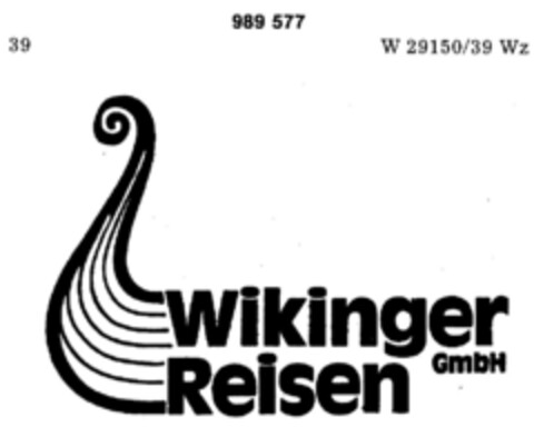 Wikinger Reisen GmbH Logo (DPMA, 02.04.1979)