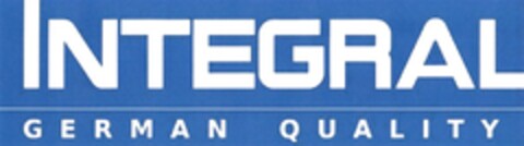 INTEGRAL GERMAN QUALITY Logo (DPMA, 11.10.2013)