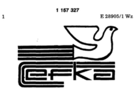 EFKA Logo (DPMA, 10.08.1989)