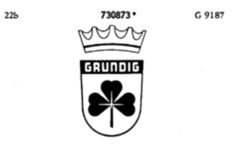 GRUNDIG Logo (DPMA, 24.09.1959)