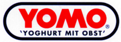 YOMO 'YOGHURT MIT OBST' Logo (DPMA, 12/21/2000)