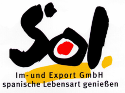 Sol Im- und Export GmbH spanische Lebensart genießen Logo (DPMA, 27.08.2001)