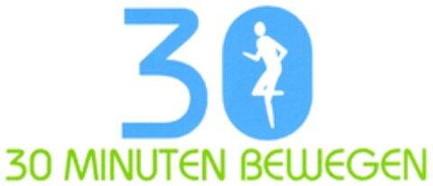 30 MINUTEN BEWEGEN Logo (DPMA, 11.02.2008)