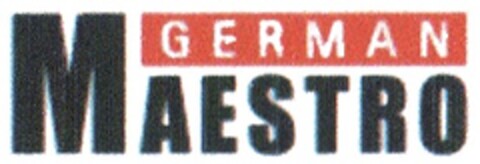 GERMAN MAESTRO Logo (DPMA, 31.01.2008)