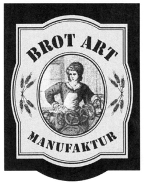 BROT ART MANUFAKTUR Logo (DPMA, 13.08.2008)