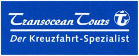 Transocean Tours Der Kreuzfahrt-Spezialist Logo (DPMA, 30.09.2008)