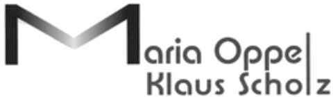 Maria Oppel Klaus Scholz Logo (DPMA, 02/14/2013)