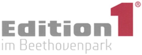 Edition 1 im Beethovenpark Logo (DPMA, 07/26/2013)