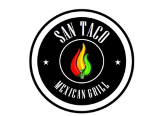 SAN TACO MEXICAN GRILL Logo (DPMA, 10/13/2017)