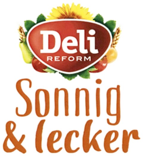 Deli REFORM Sonnig & lecker Logo (DPMA, 02.02.2018)