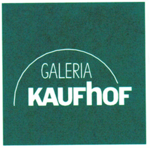 GALERIA KAUFHOF Logo (DPMA, 01/16/2002)