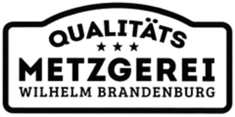 QUALITÄTS METZGEREI WILHELM BRANDENBURG Logo (DPMA, 21.10.2022)