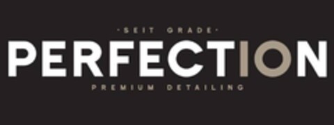 PERFECTION · SEIT GRADE · PREMIUM DETAILING Logo (DPMA, 07/17/2024)