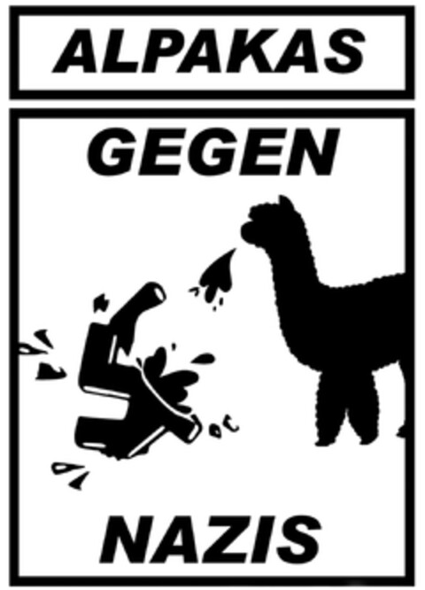 ALPAKAS GEGEN NAZIS Logo (DPMA, 30.06.2025)