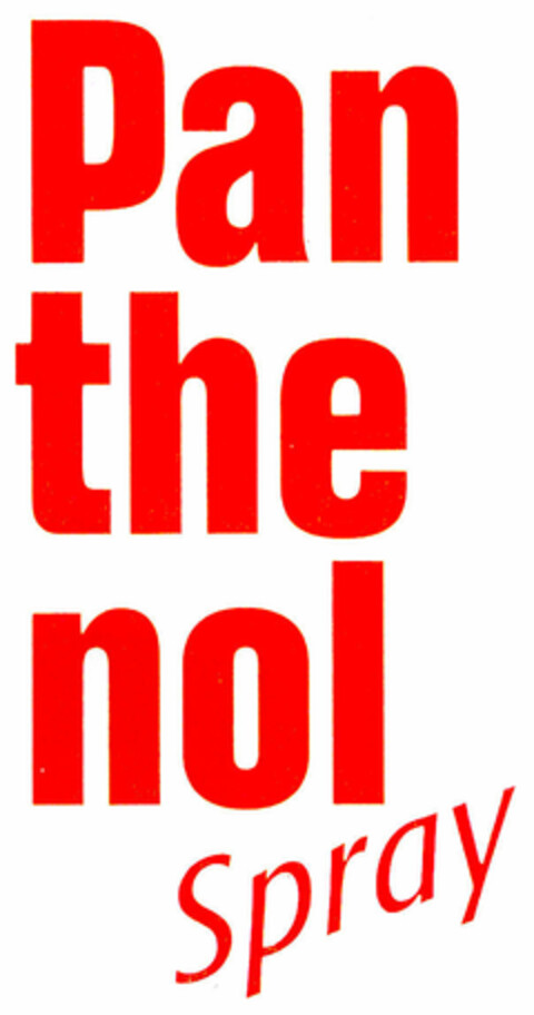 Pan the nol Spray Logo (DPMA, 10.07.2002)