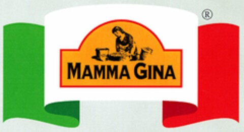 MAMMA GINA Logo (DPMA, 30.06.2004)