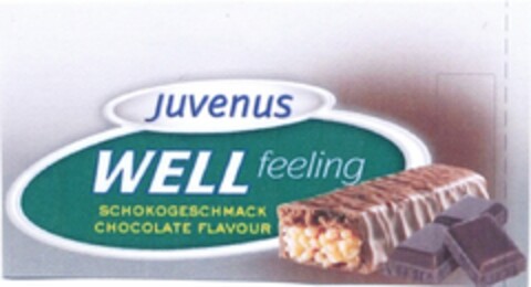 JUVENUS WELLfeeling Schokogeschmack Logo (DPMA, 02.11.2004)