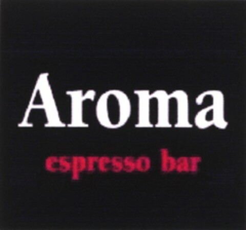Aroma espresso bar Logo (DPMA, 14.09.2006)