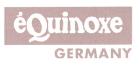 éQuinoxe Germany Logo (DPMA, 06.07.2007)