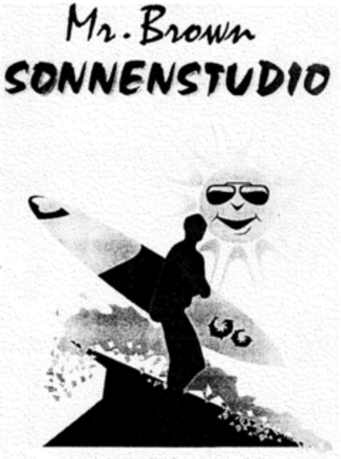 Mr.Brown SONNENSTUDIO Logo (DPMA, 23.12.1994)