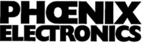 PHOENIX ELECTRONICS Logo (DPMA, 02/10/1996)