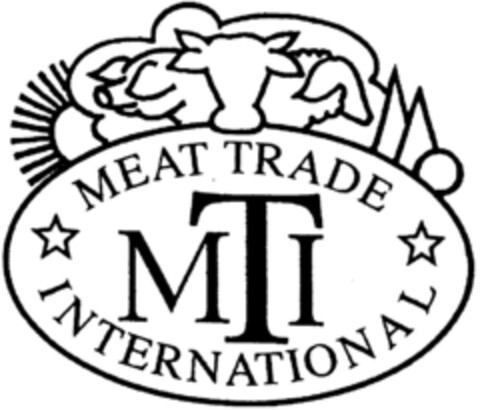 MTI MEAT TRADE INERNATIONAL Logo (DPMA, 16.08.1996)