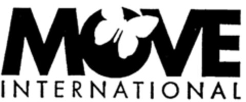 MOVE INTERNATIONAL Logo (DPMA, 22.01.1997)