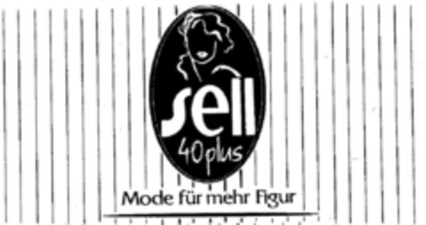 sell 40 plus Mode für mehr Figur Logo (DPMA, 01/28/1997)