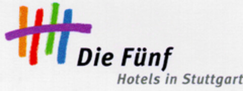 Die Fünf Hotels in Stuttgart Logo (DPMA, 06/18/1997)