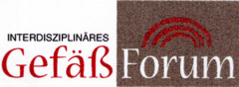 INTERDISZIPLINÄRES Gefäß Forum Logo (DPMA, 07.08.1997)