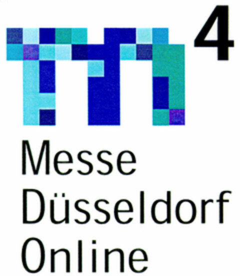 m4 Messe Düsseldorf Online Logo (DPMA, 08.10.1997)