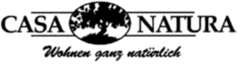 CASA NATURA Wohnen ganz natürlich Logo (DPMA, 08.05.1998)